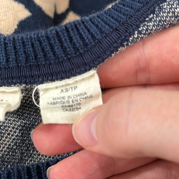 Anthropologie Moth leopard peplum embroidered cotton blend sweater size XS - Picture 9 of 11